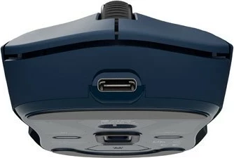 Ergonomska miška Fury Tanto T4, brezžična, 12000 dpi, granat