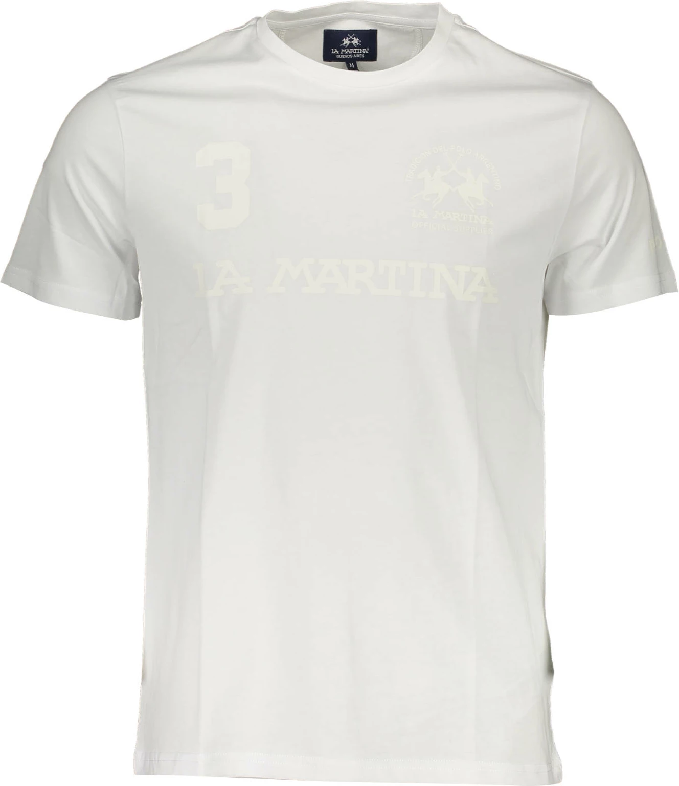 Majica za moške LA MARTINA, bela