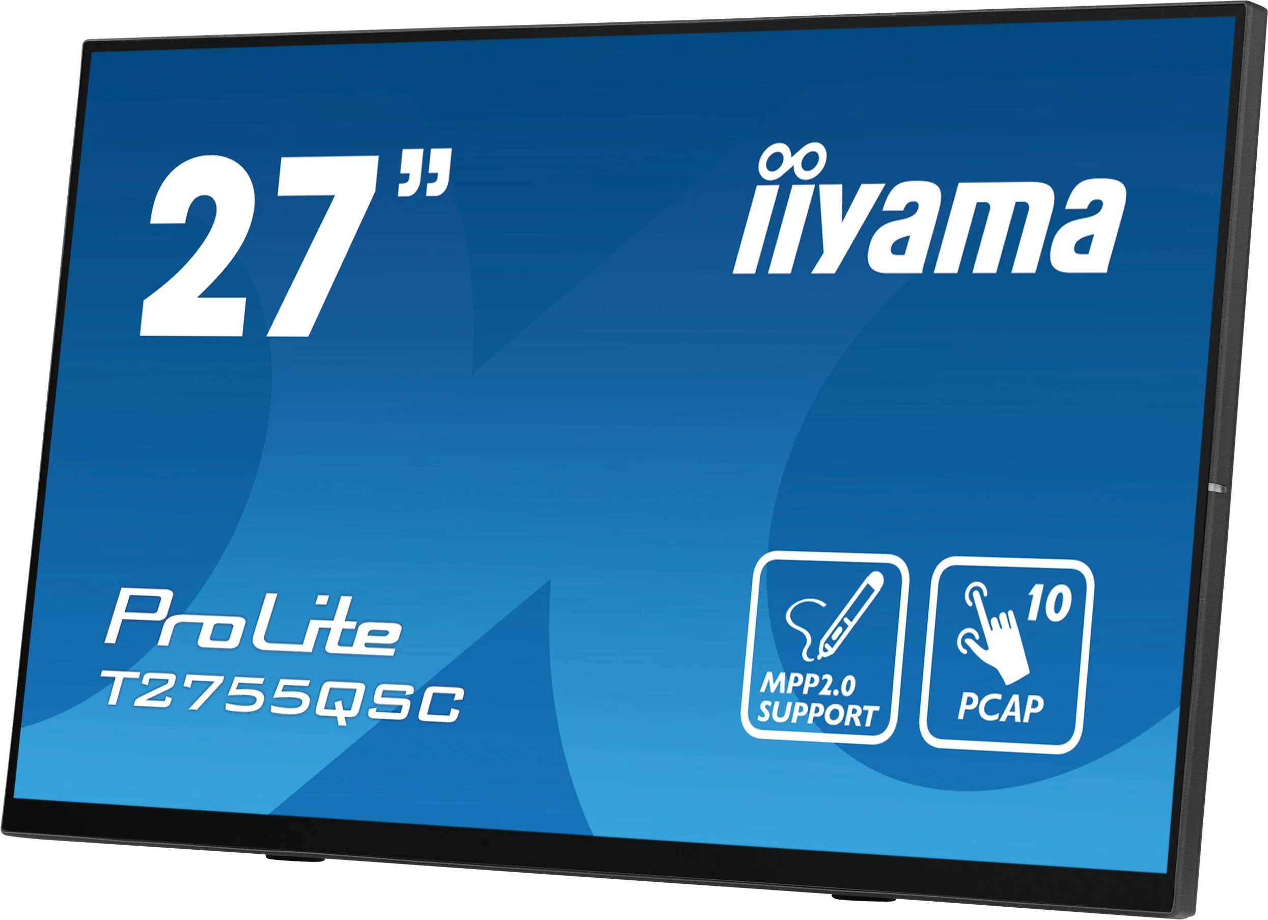 Monitor 27", 2560 x 1440, LCD, iiyama ProLite T2755QSC-B1, črn