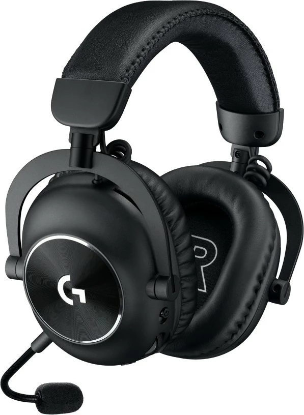Gaming slušalke z mikrofonom Logitech G 981-001263, žične in brezžične, 20 - 20000 Hz, črne