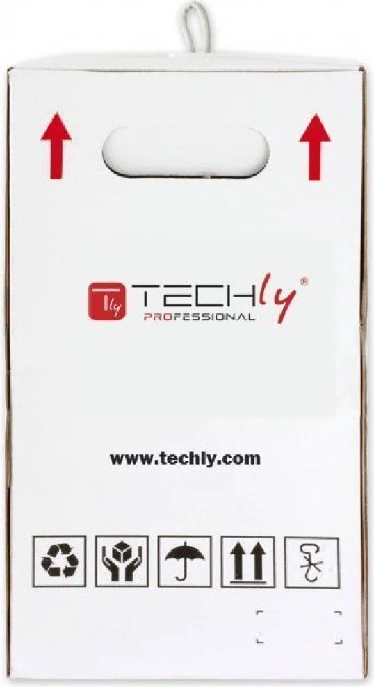 Omrežni kabel Cat6 U/UTP (UTP), Techly, 305 m, siv