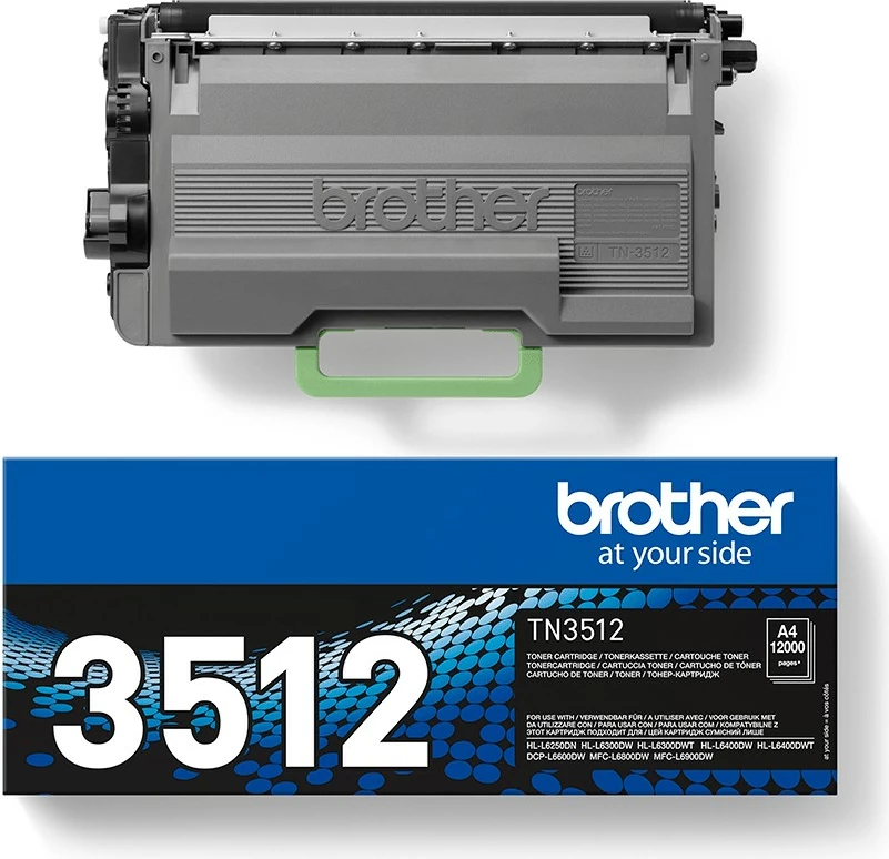 Toner z visoko kapaciteto Brother TN-3512, 12.000 strani, črn, 1 kos