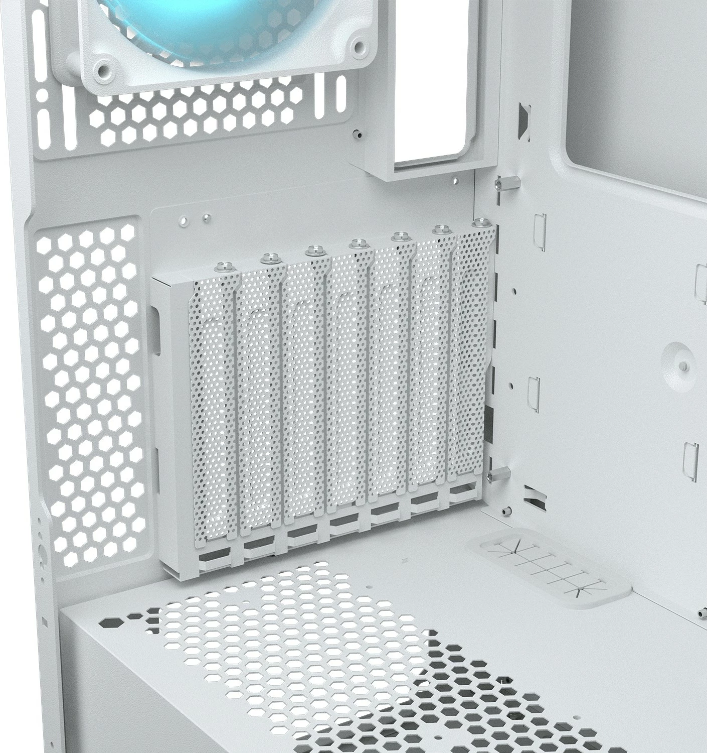 Računalniško ohišje Cougar Airface ECO midi, ARGB, belo