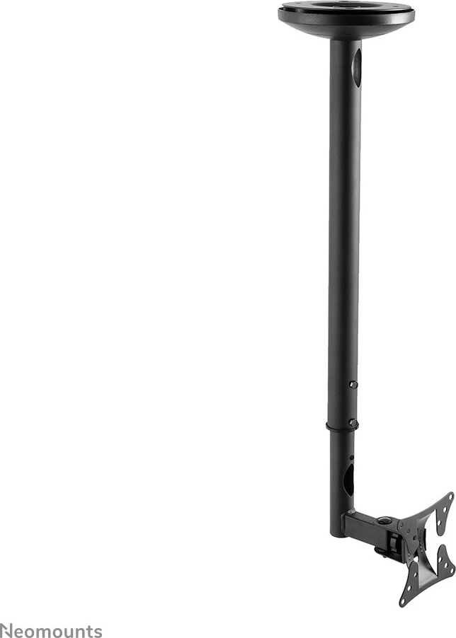 Stropni nosilec za zaslon 10–30", Neomounts Newstar FPMA-C050BLACK, črn