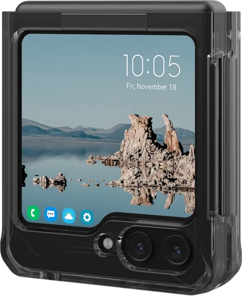 Ovitek za telefon UAG Plyo Pro z magnetnim modulom za Samsung Galaxy Z Flip 5, temno siva