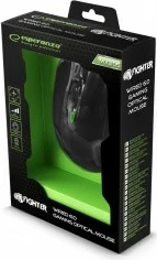 Optični gaming miš, desna roka, 2400 DPI, USB Type-A, Esperanza MX205 Fighter