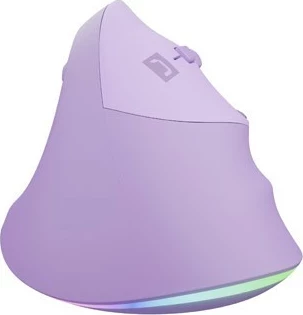 Vertikalni miška Natec Crake 2 Pro, 12800 DPI, 6 tipk, vijolična