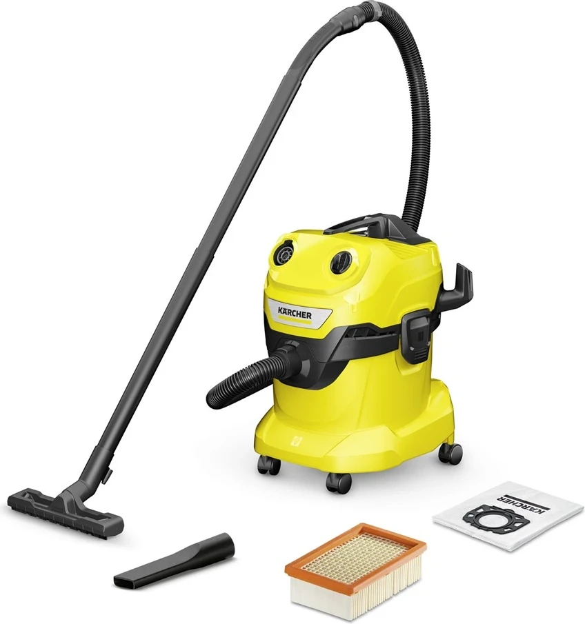 Sesalnik za suho in mokro čiščenje KARCHER WD 4 V-20/5/22, 20 L, brez vrečke