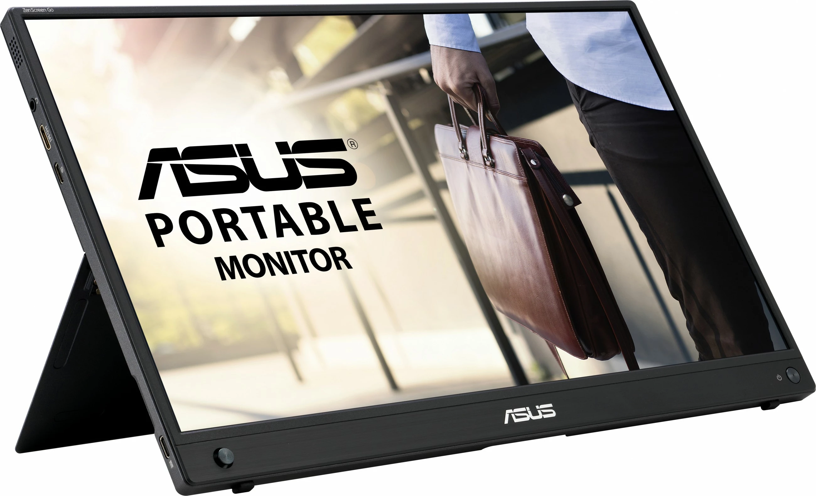 Prenosni zaslon 15,6" Full HD, ASUS ZenScreen MB16AWP, črn