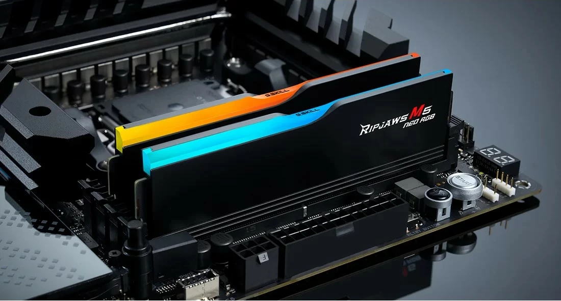 RAM memorija G.Skill Ripjaws M5 Neo RGB 64GB (2x32GB) DDR5 6000MT/s, črna