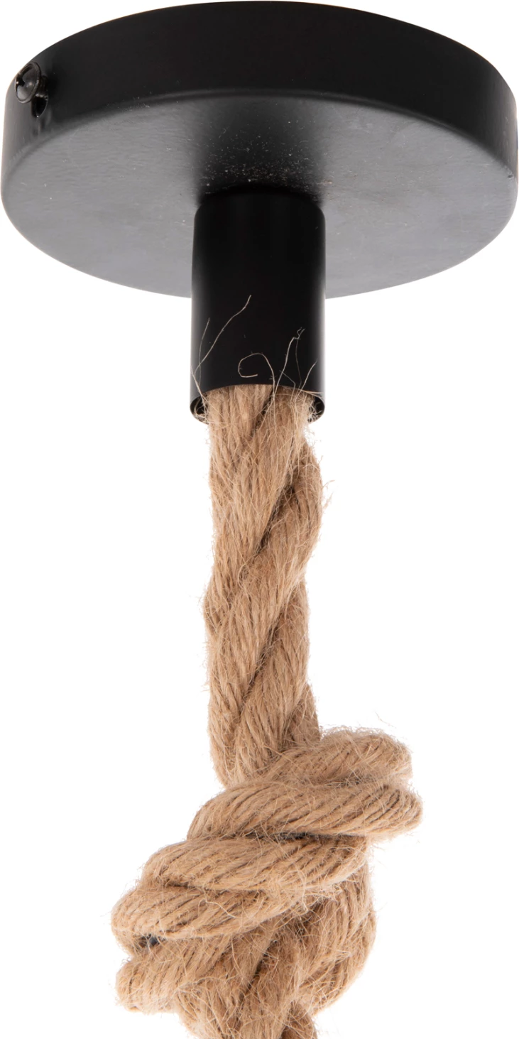 Stropna viseča svetilka komplet FH11924 iz vrvi in vlaken posušenih palm Φ52.5Χ160H cm