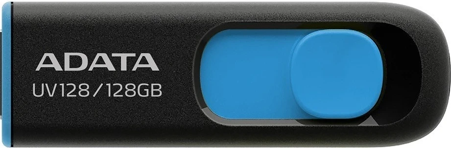USB pomnilnik 128GB, USB 3.2, črno-modra — Adata UV128
