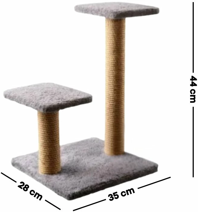 Praskalna deska za mačko, siva, Paws & Whiskers, Luzi