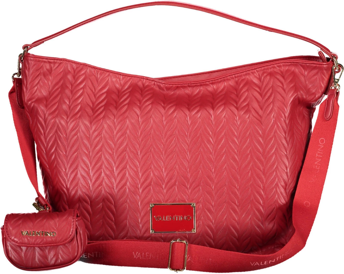 Elegantna ženska torbica Valentino Bags, rdeča