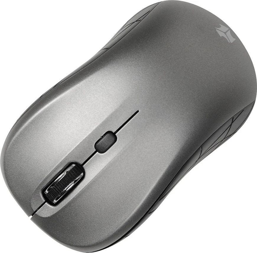 Optični brezžični miška iBOX i009W, 1600 DPI, siva