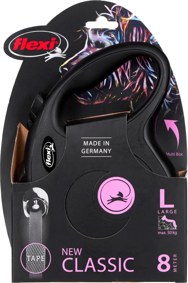 Vlečni povodec za pse Flexi, 8 m