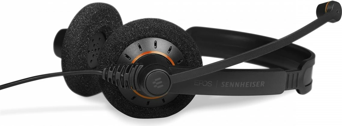 Slušalke z mikrofonom, EPOS SC 60 USB ML, USB, črne