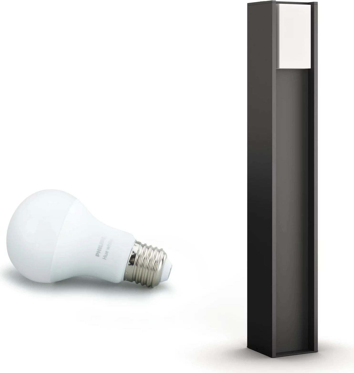 Pametna zunanja luč Turaco Wegel Philips HUE, 800 lm, antracit