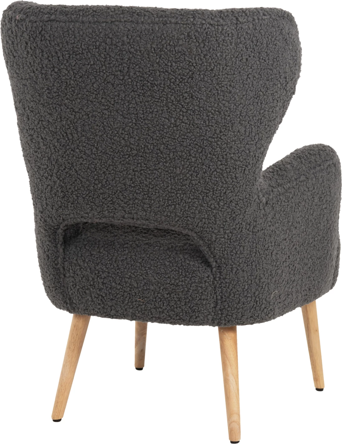 Fotelj MYLIE FH8394.21 iz sive boucle tkanine 66x75x93H cm