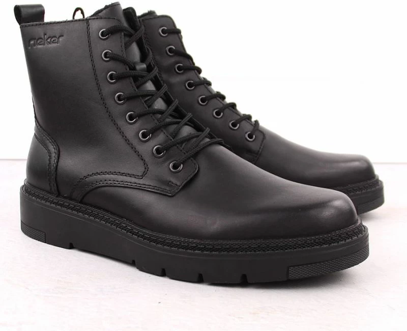 Izolirane čizme za moške Rieker, črne