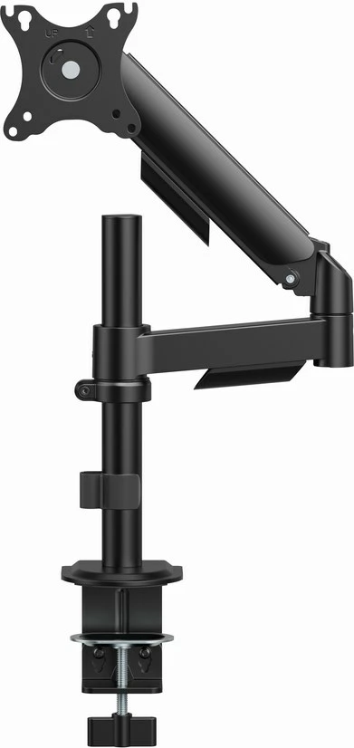 Nastavljiv nosilec za namizni monitor Gembird MA-DA1P-02, 17–32\", črn