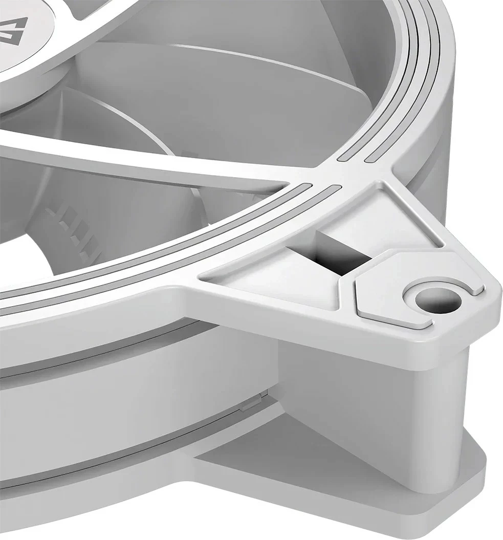 Hladenje računalnika MODECOM FAN-APEX-140S-ARGB-200, 140 mm, ARGB, bel