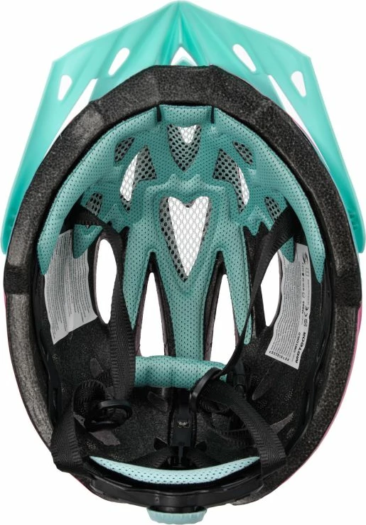 Kolesarska čelada za ženske, Meteor, rožnata