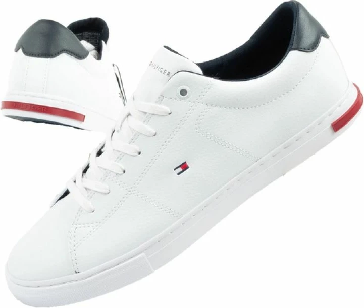 Čevlji za moške, Tommy Hilfiger Essential M FM0FM04047YBR, beli