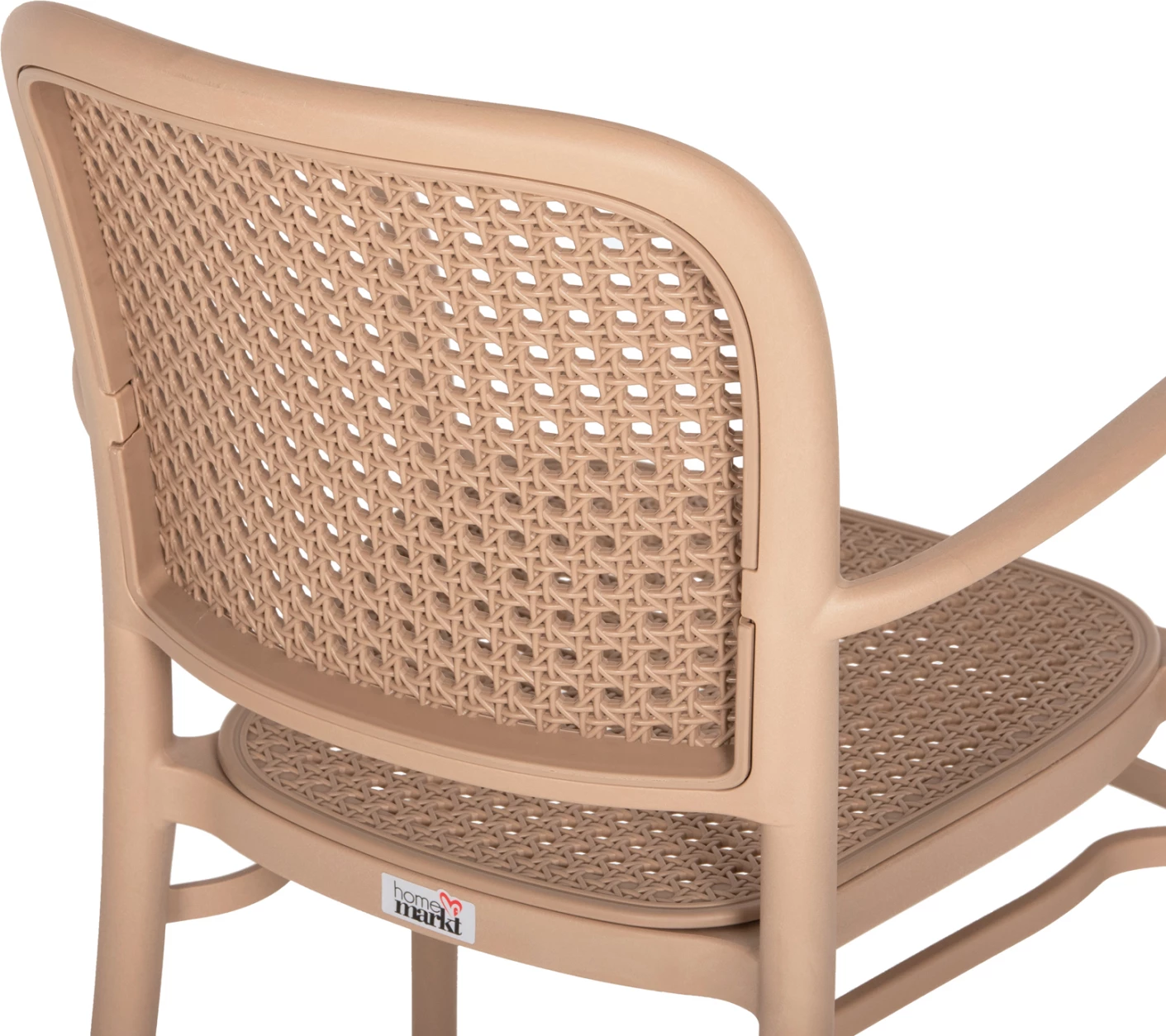 Stol iz polipropilena FLOW FH5938.03 kapučino 55x53x86Hcm