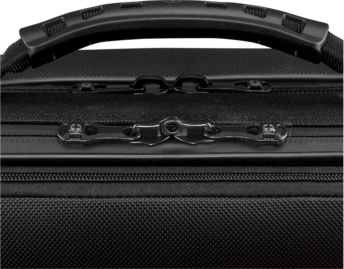 Torba za prenosnik Wenger Legacy Black Series, 15,6'', z kolesi, črna