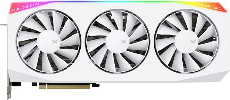 Grafična kartica XFX Mercury RX 9070XT OC White G RGB, 16 GB, bela