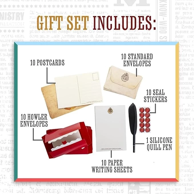 Set za pisanje s temo Harry Potter Paladone Lettera