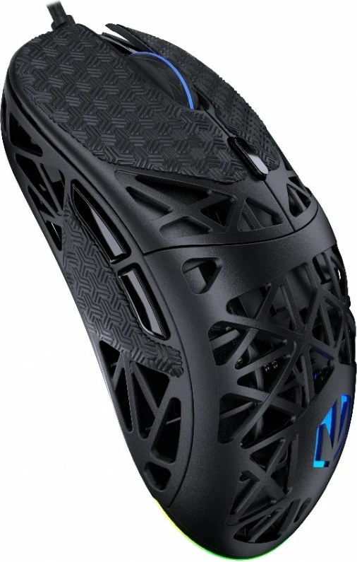 RGB igralni miš Endorfy LIV, 12000 DPI, črna