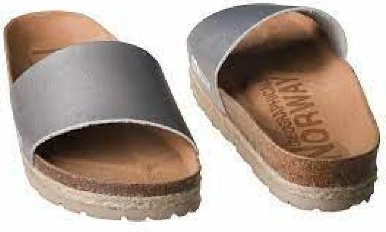 Sandali Geographical Norway, sivi/srebrni