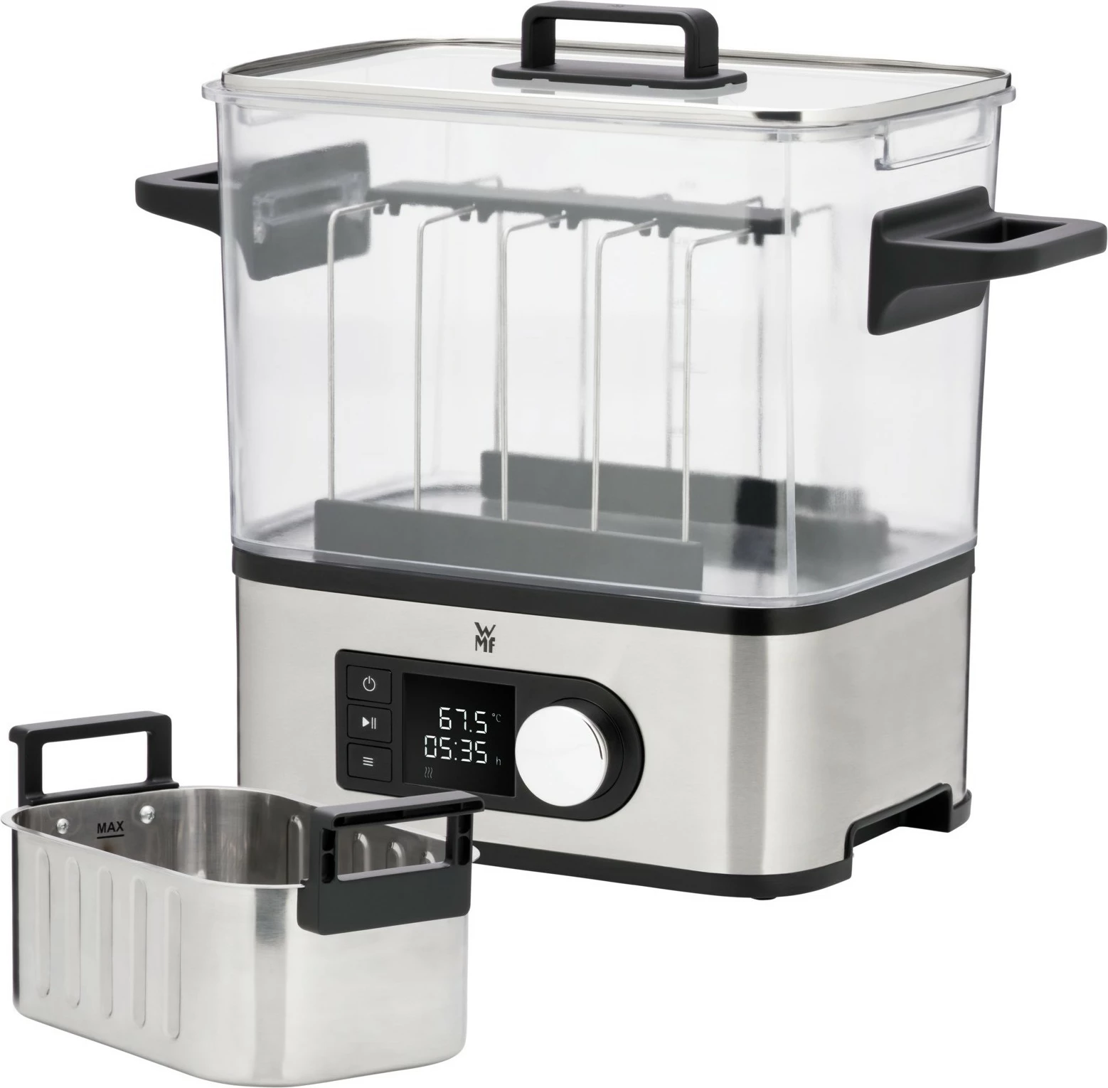 Sous vide, 1500 W, inox, LCD zaslon WMF Lono 0415360011