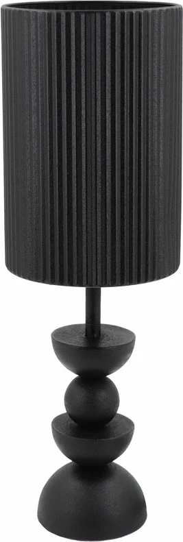 Namizna svetilka, UP : DOWN 56, črn kovinski, 18x18x56 cm