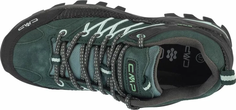 Outdoor superge za ženske, črno-zelene, CMP