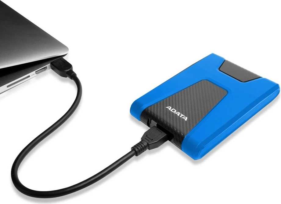 Zunanji trdi disk, Adata HD650, 1000 GB, moder