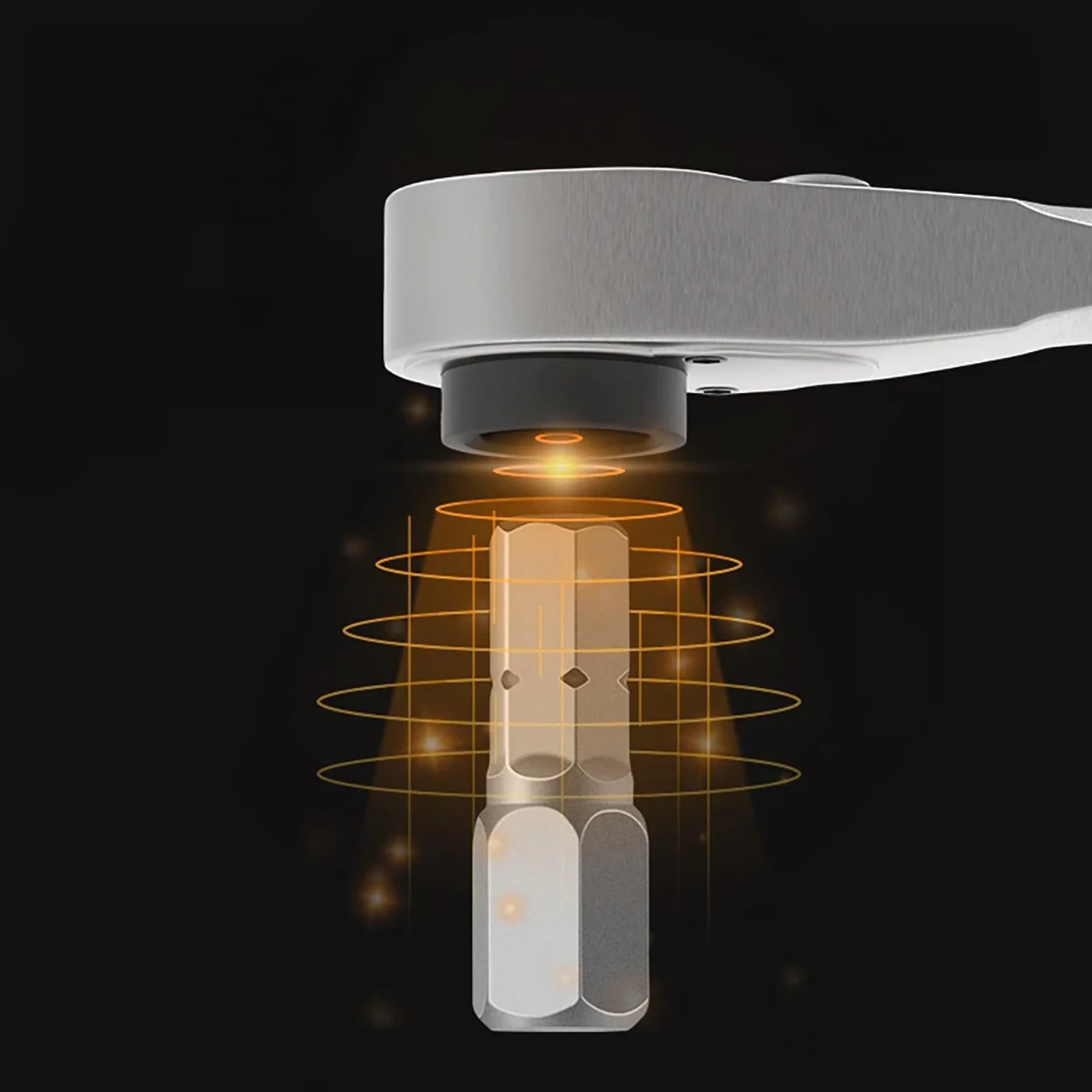 Komplet za popravilo kolesa Rockbros 43210049001, z magnetom, črn