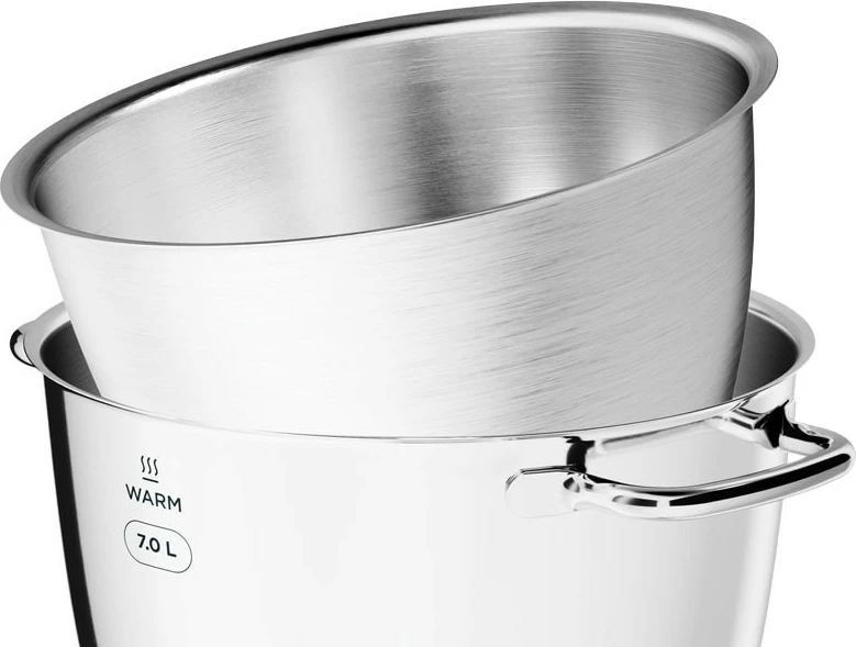 Kuhinjski mešalnik Kenwood Titanium Chef Patissier XL, 1400 W, 6,7 L, srebrn