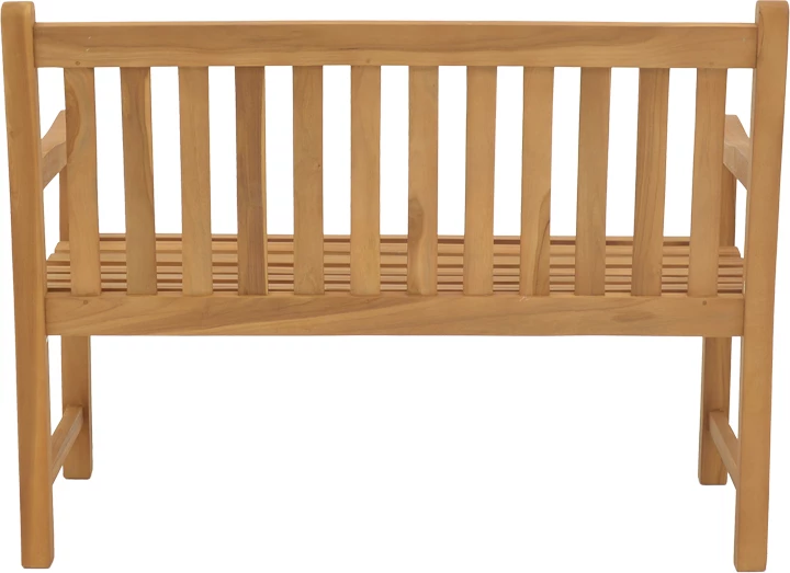 Sofa iz teakovine, Nat, naravna barva, 120x57x96 cm