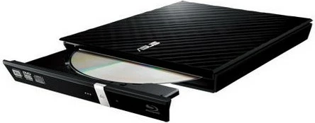 Zunanji DVD zapisovalnik ASUS SDRW-08D2S-U Lite, USB 2.0, črn