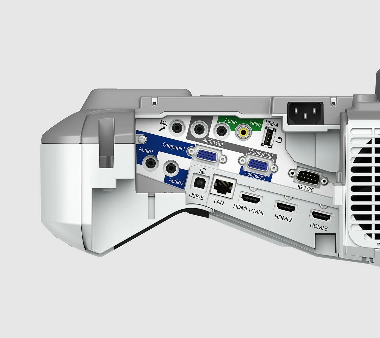 Ultra kratkometni projektor, 3500 ANSI lm, 3LCD, WXGA, Epson EB-685W, bel