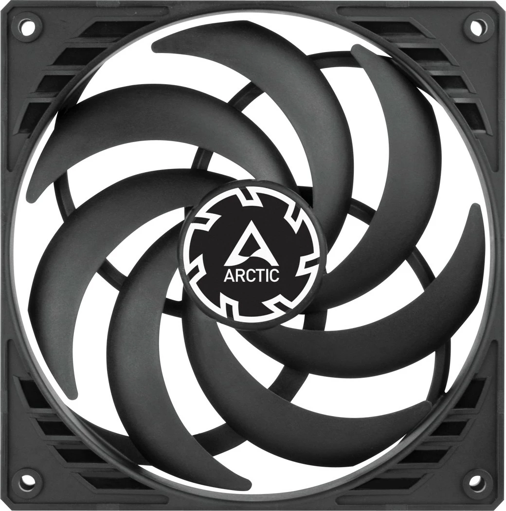 Ventilator za ohišje ARCTIC P14 Slim PWM PST 14 cm, črn
