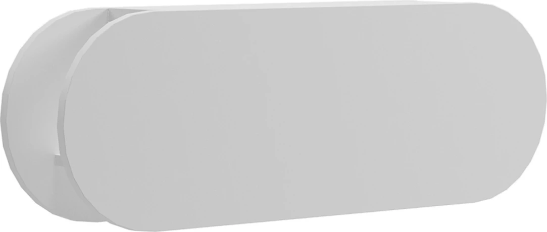 Vhodni obešalnik s polico omare, komplet FH18078.02 melamin v beli barvi 84x12x28.6Hcm