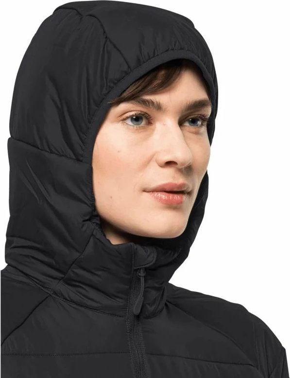 Jakna Jack Wolfskin ženska, črna