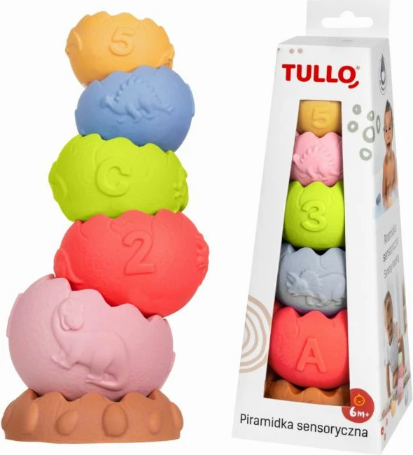 Edukativna igrača za otroke AM Tullo, večbarvna