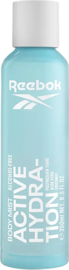 Telesni spray za ženske Active Hydration, Reebok, 250 ml