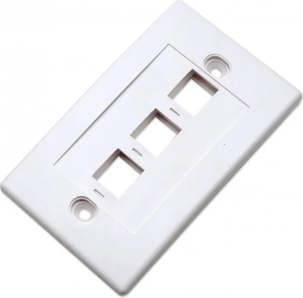 Panel za površinsko vgradnjo za vtičnico Intellinet, bel