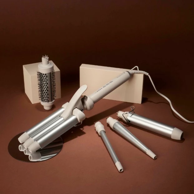 Set za oblikovanje las 5 v 1 Remington CI41MS5, keramičen, bež